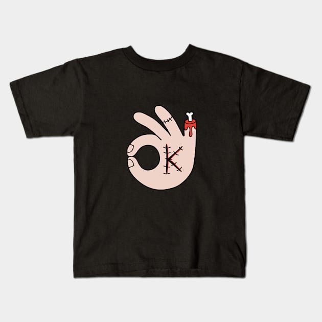 OK Kids T-Shirt by coffeeman